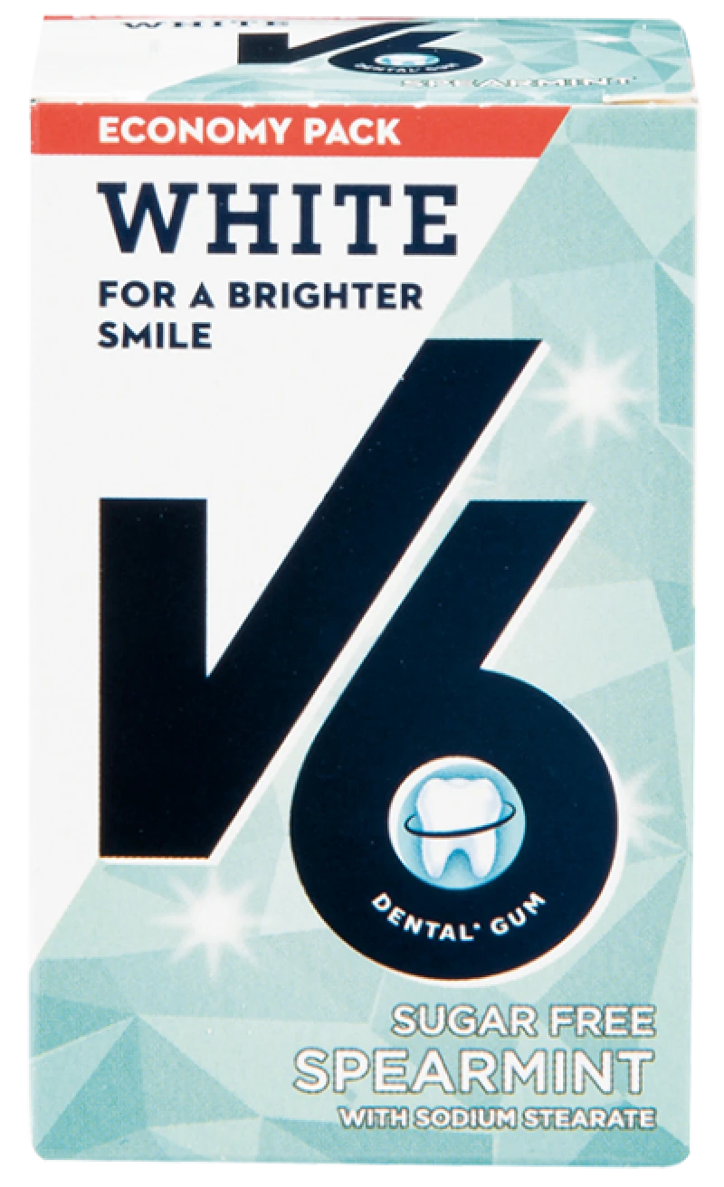 V6 white spearmint