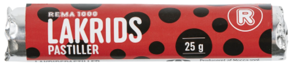 Rema 1000 Lakridspastiller