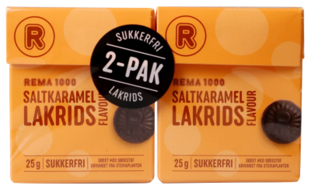 Rema 1000 Pastiller Saltkaramel