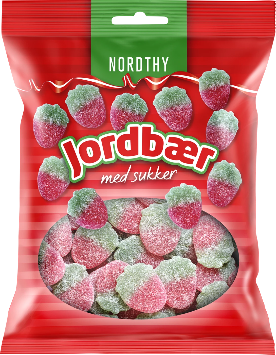 JORDBÆR MED SUKKER – produktbillede