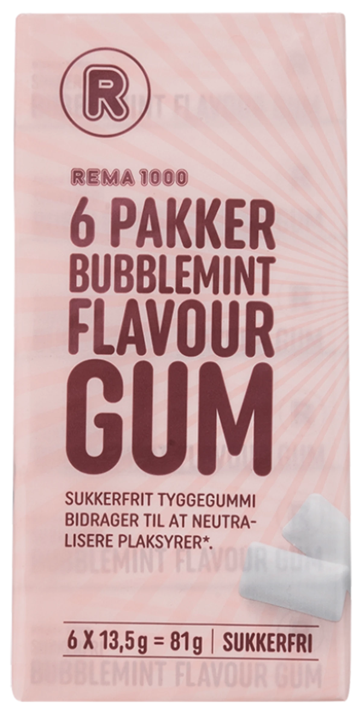 Rema 1000 Bubblemint Gum