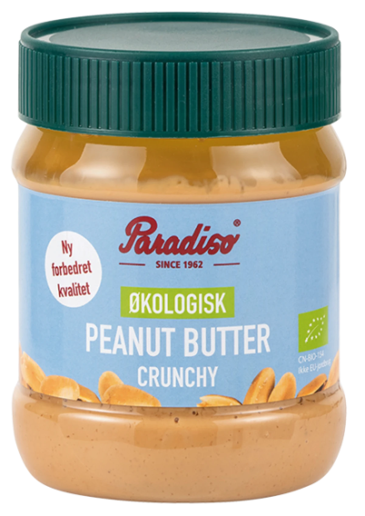 PEANUT BUTTER, 340 GR. / PARADISO, CRUNCHY