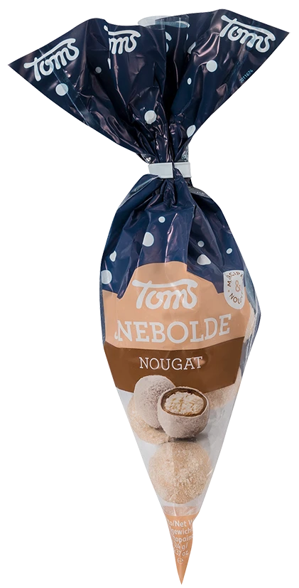 Toms SNEBOLDE NOUGAT 124 g