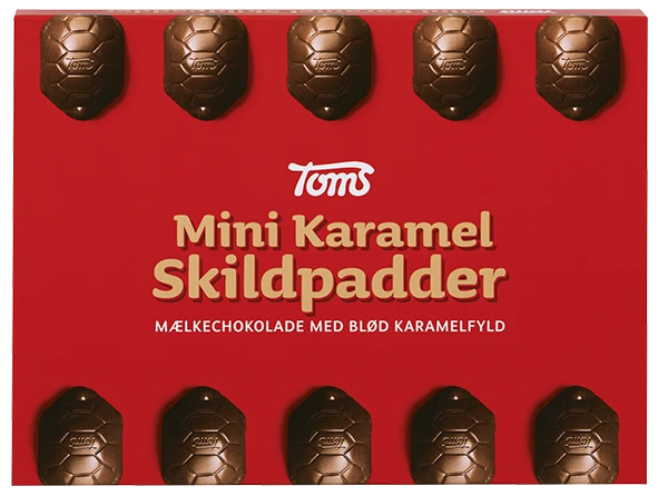 KARAMEL SKILDPADDER – produktbillede