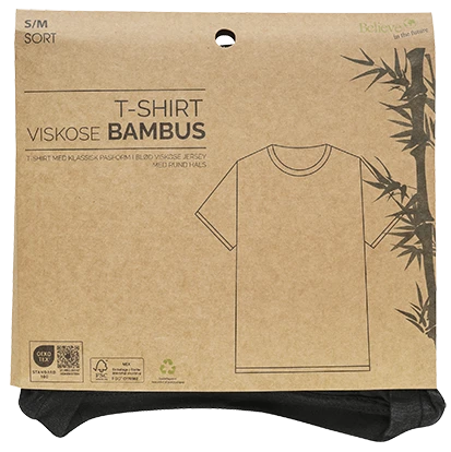 T-Shirt Str. S/M Sort