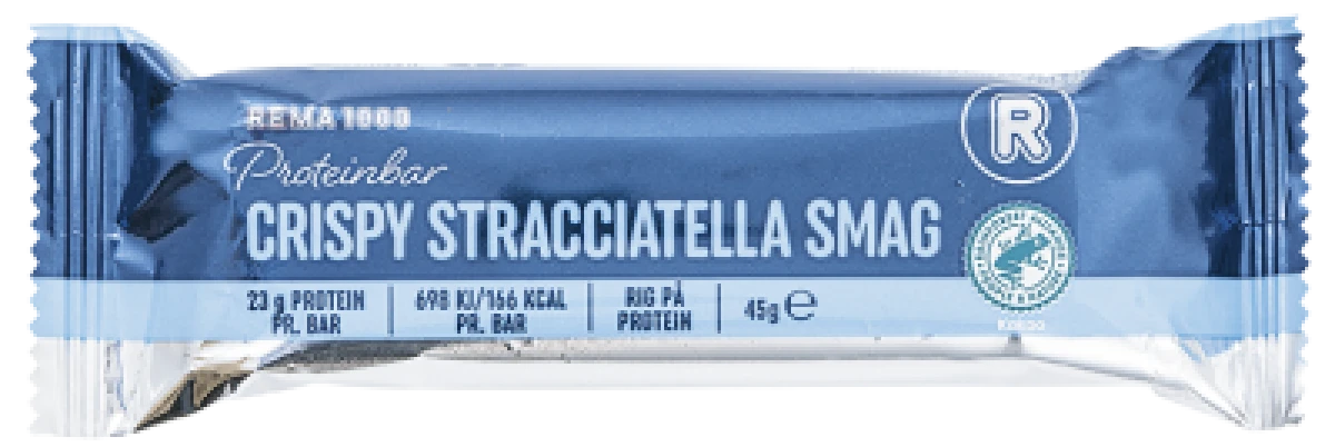 Rema 1000 Proteinbar Stracciatella