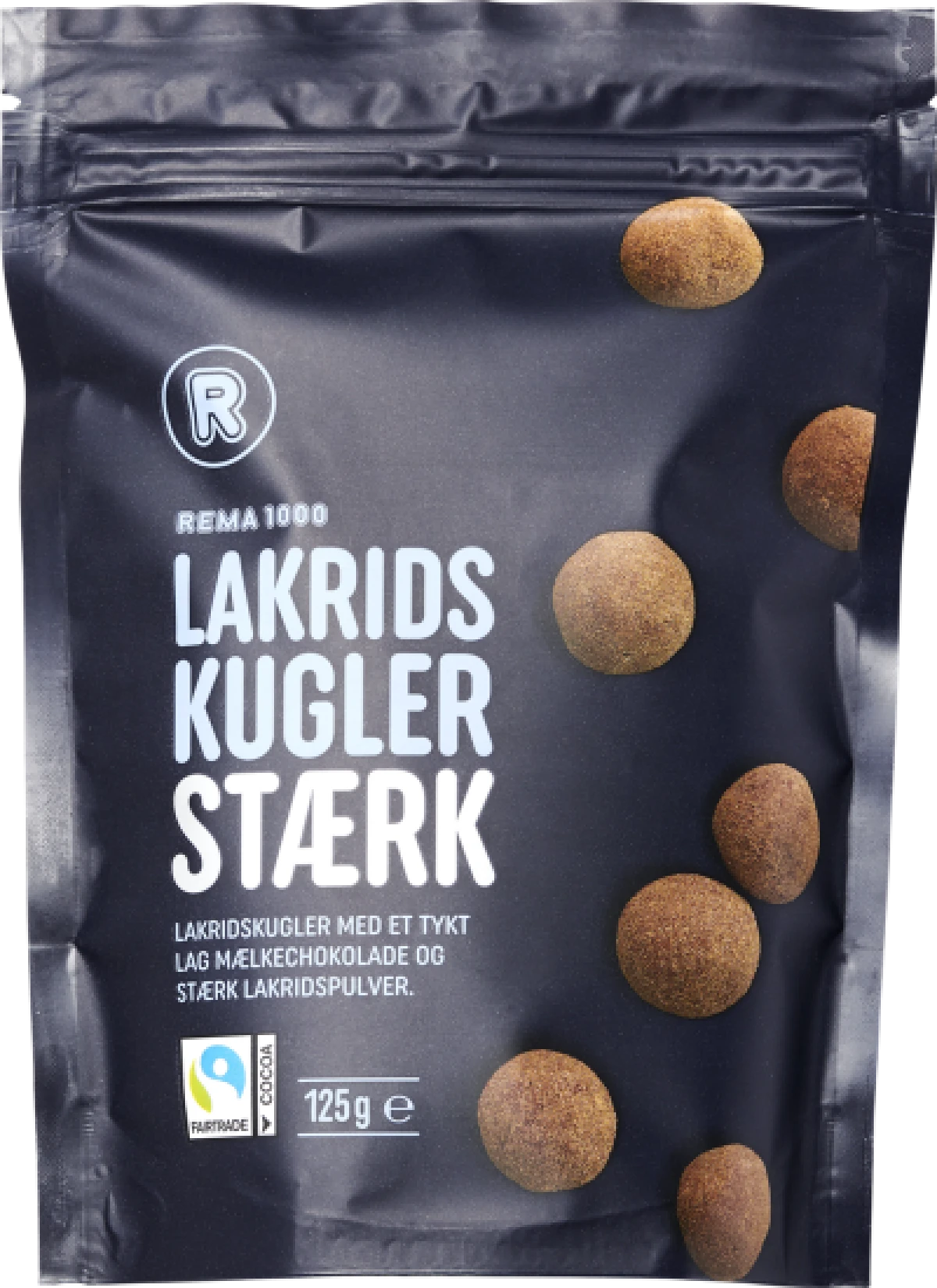 Rema 1000 Lakridskugler stærk