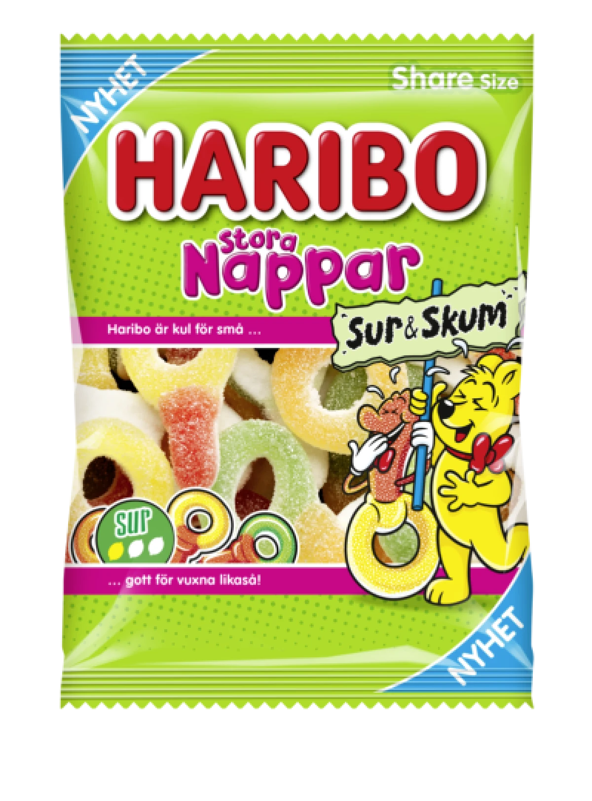 Haribo Store Nappar Sur & Skum
