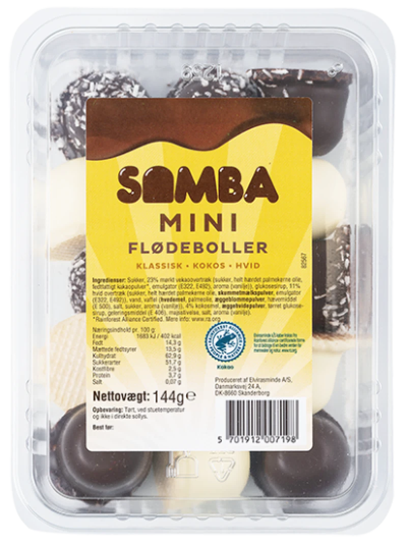 Mini flødeboller