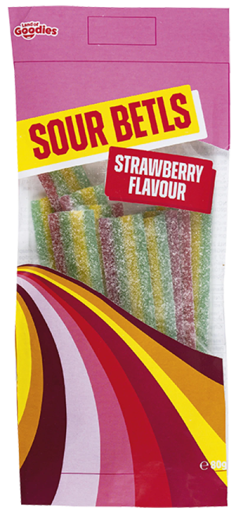 Sour Belts Strawberry