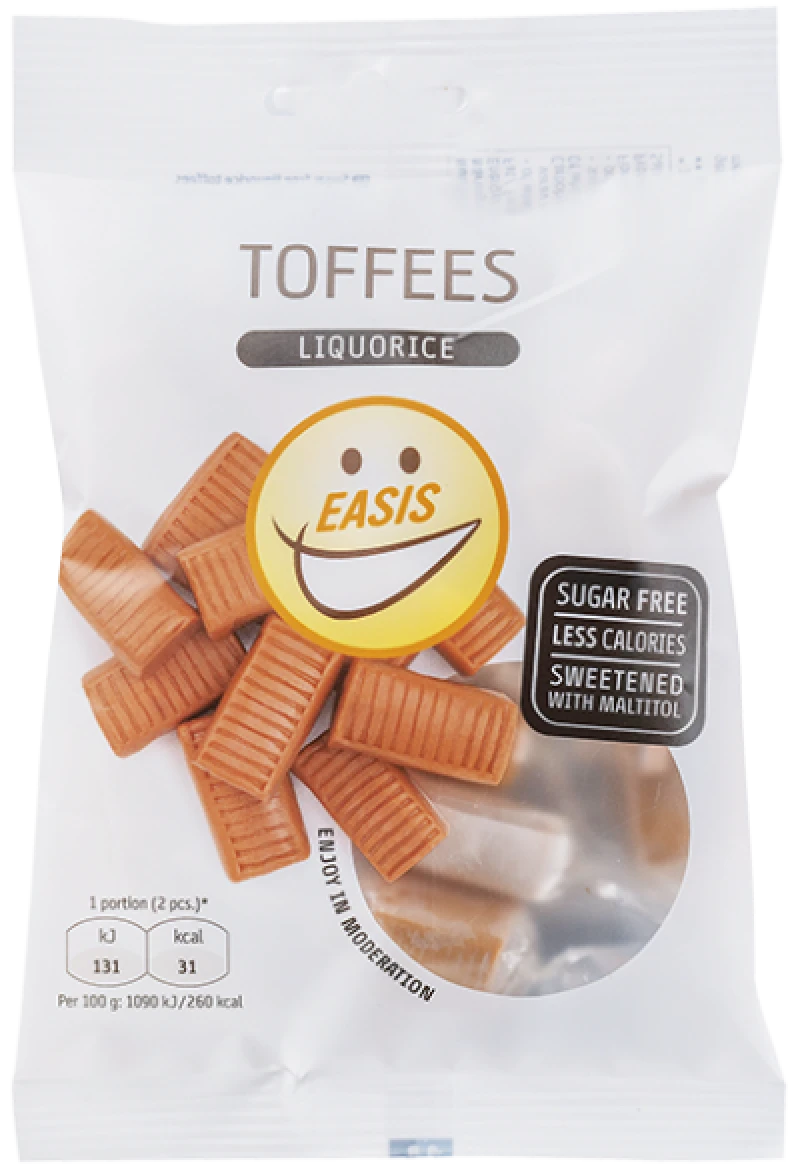 Liquorice toffees