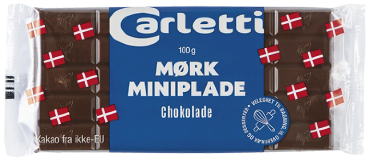 Carletti Miniplade Mørk
