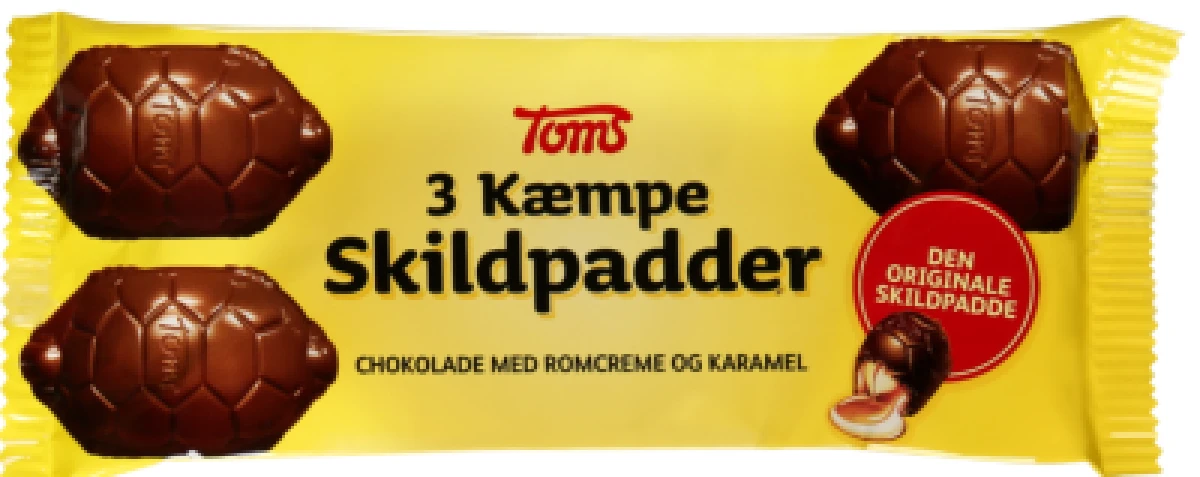 KÆMPE SKILDPADDER