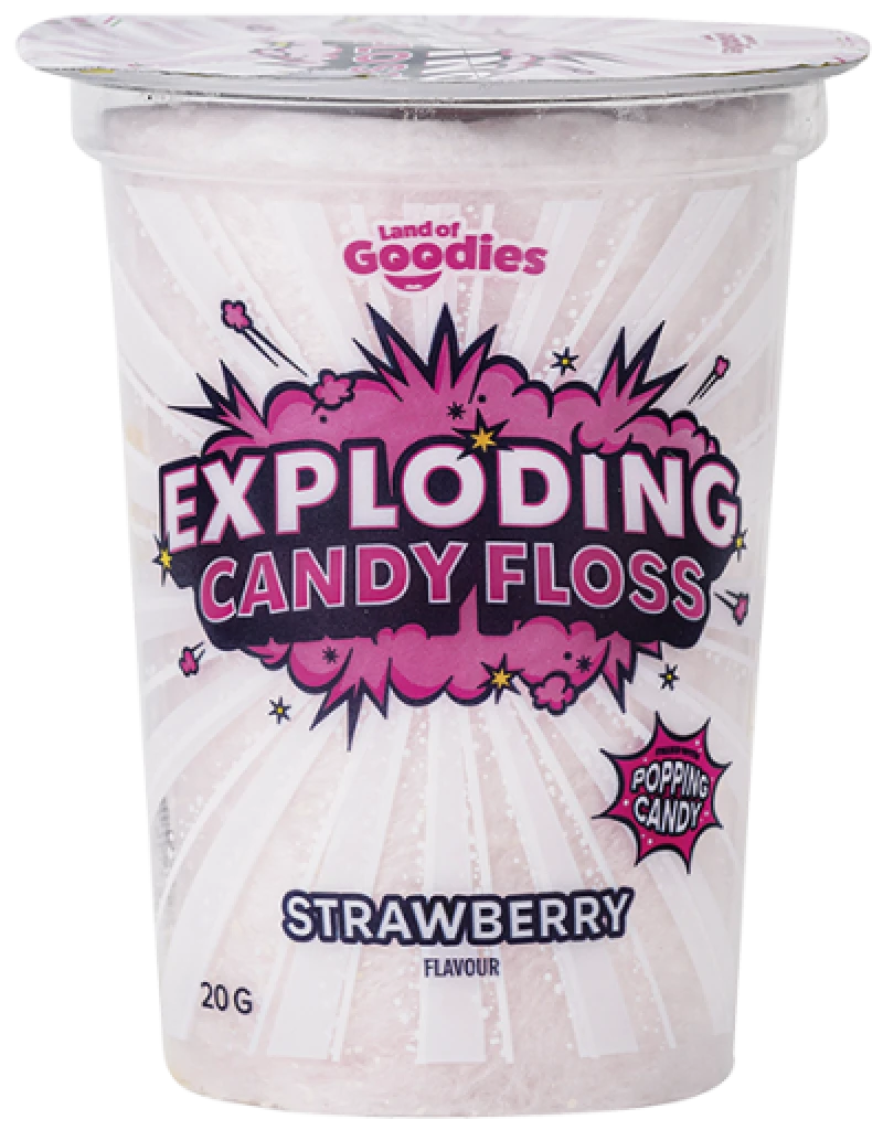 Candyfloss med Popping Candy