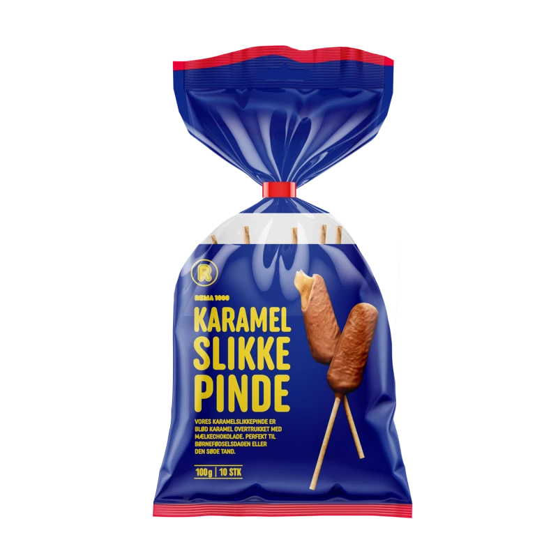 Karamel Slikkepinde