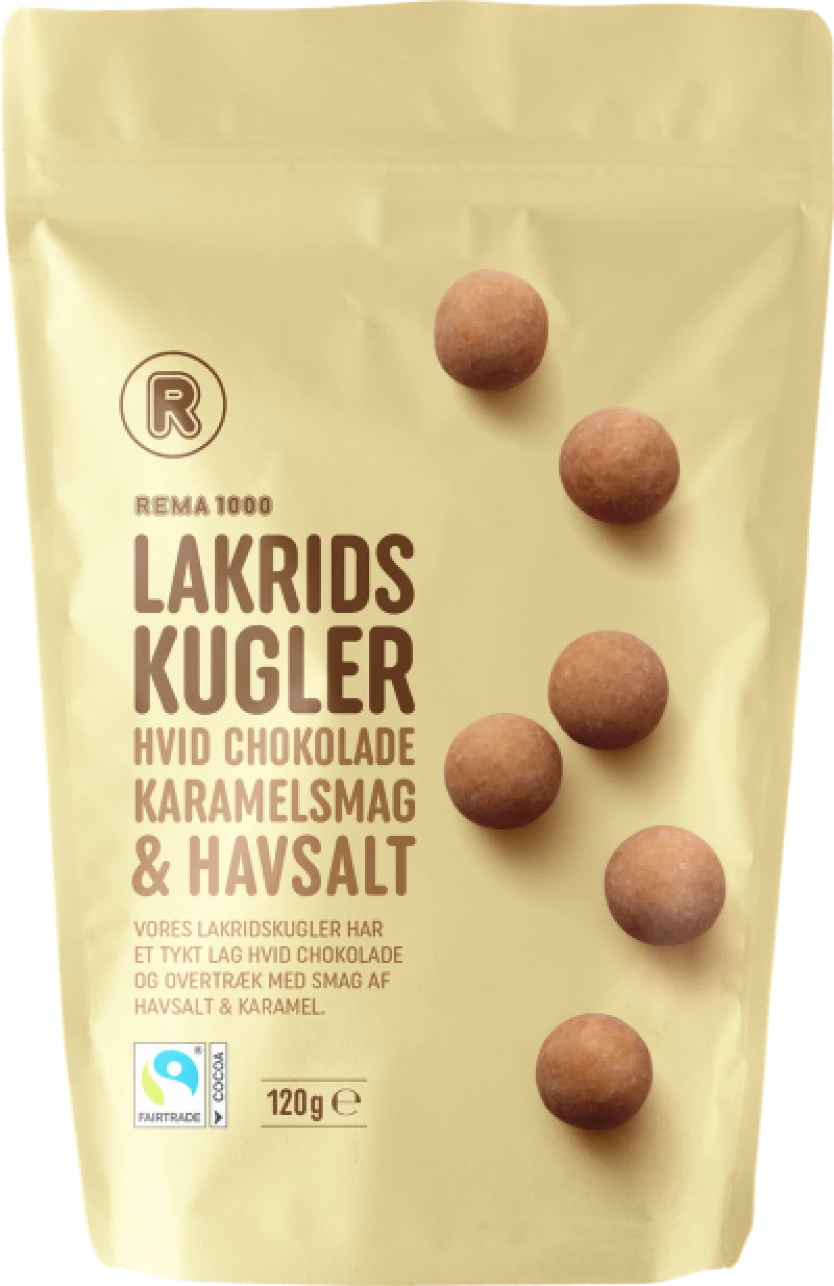 Rema 1000 Lakridskugler Havsalt & Karamel