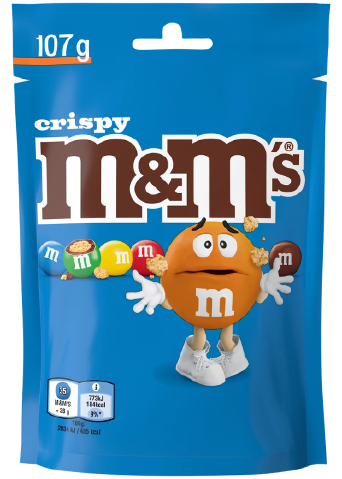 Chokoladeknapper Crispy, M&M´S
