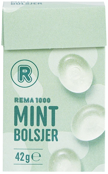 MINT BOLSJER – produktbillede