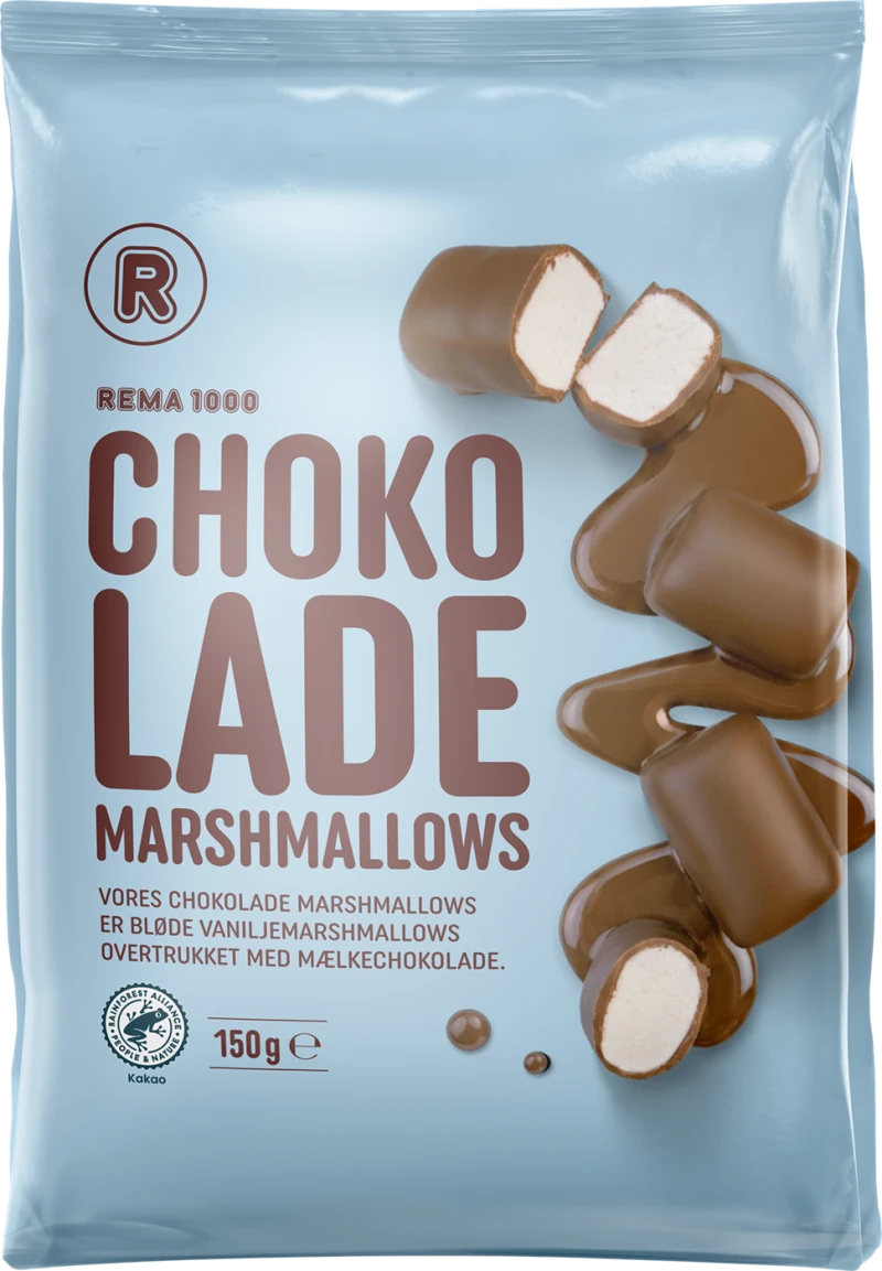 REMA 1000 Marshmallows Chokolade