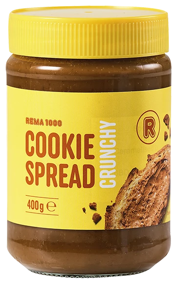 REMA 1000 Cookie Spread Crunchy