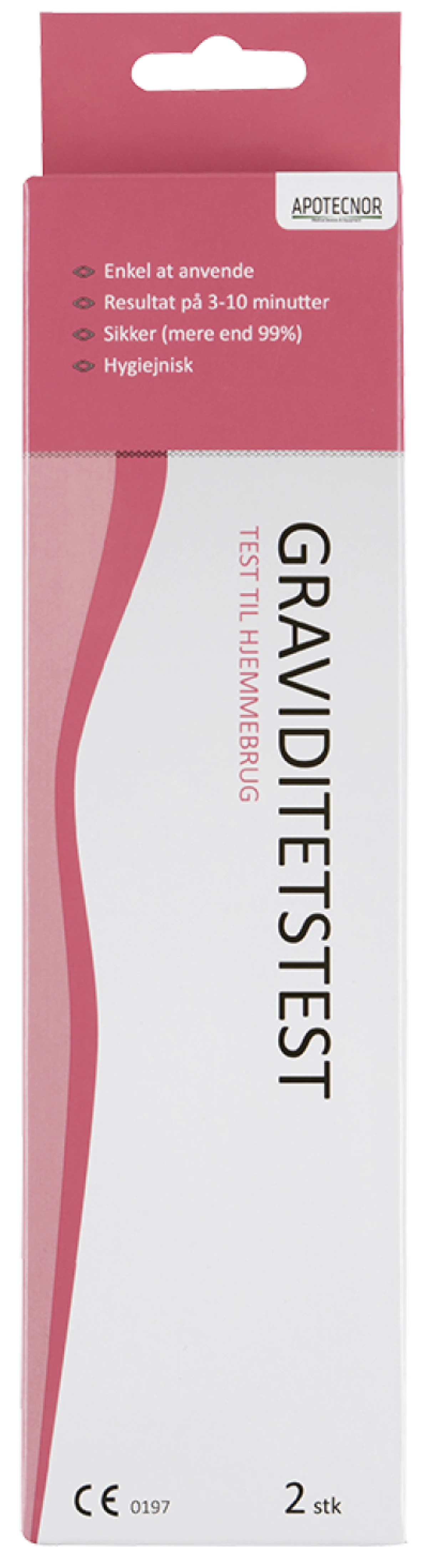 Apotecnor Graviditetstest 2 stk