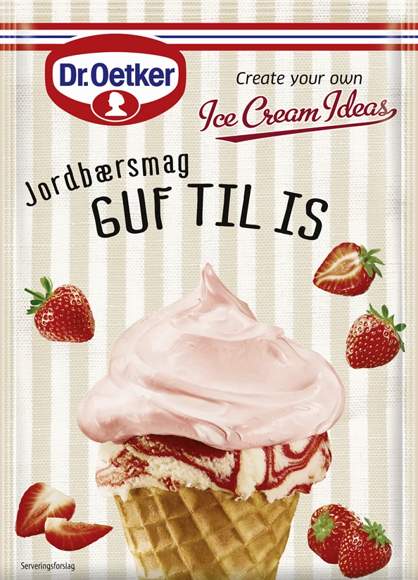 Guf til is jordbær