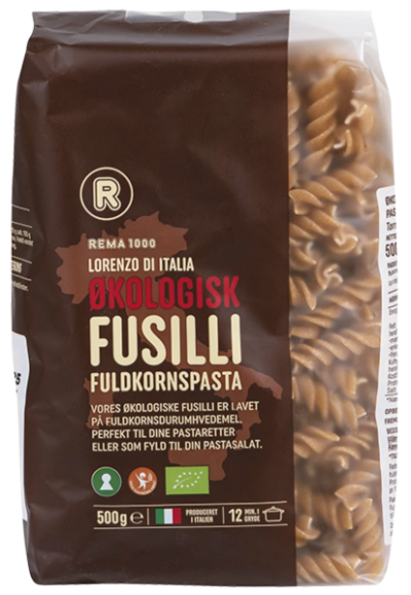 Fusilli fuldkorn