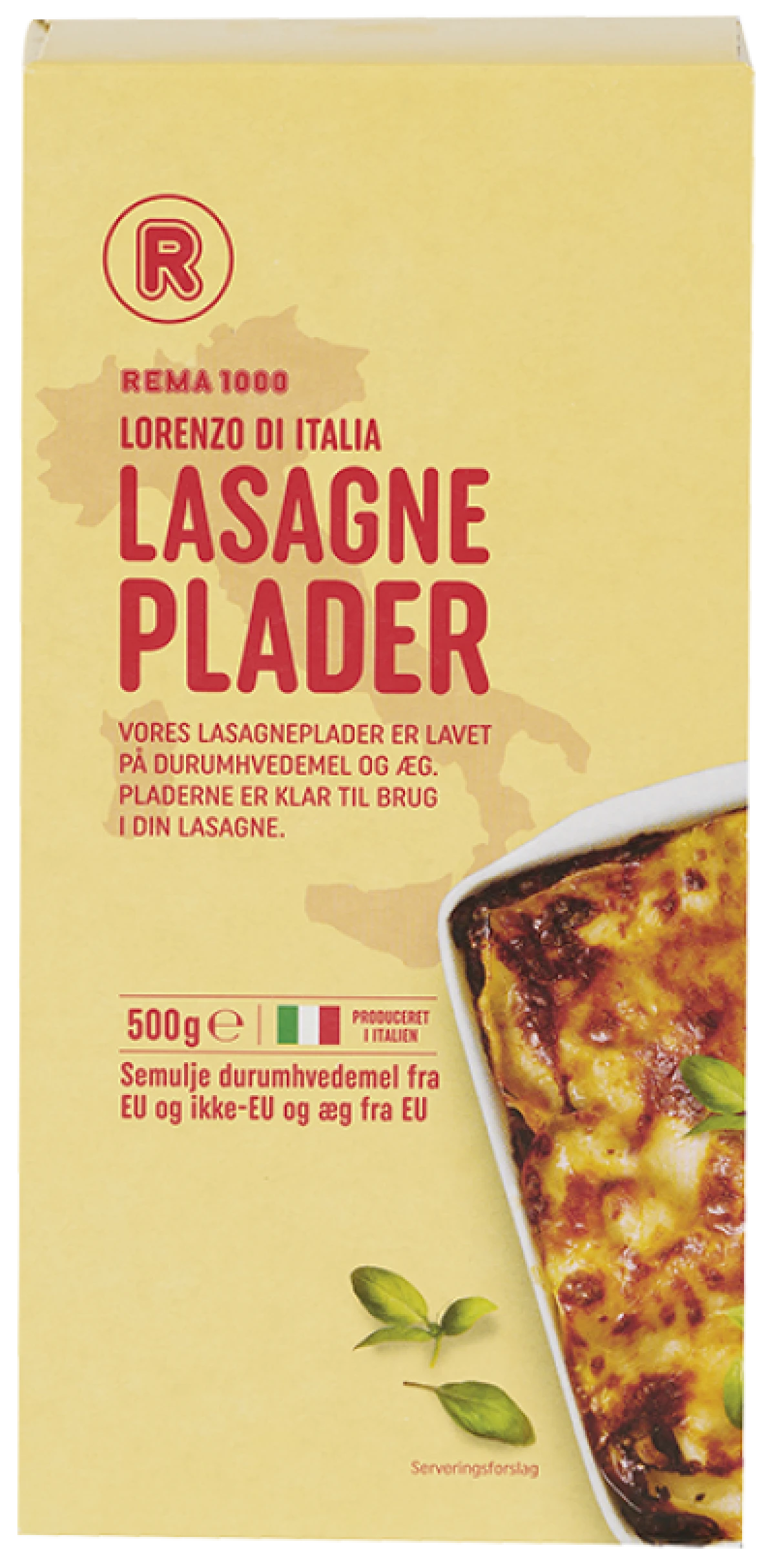 Rema 1000 Lasagneplader