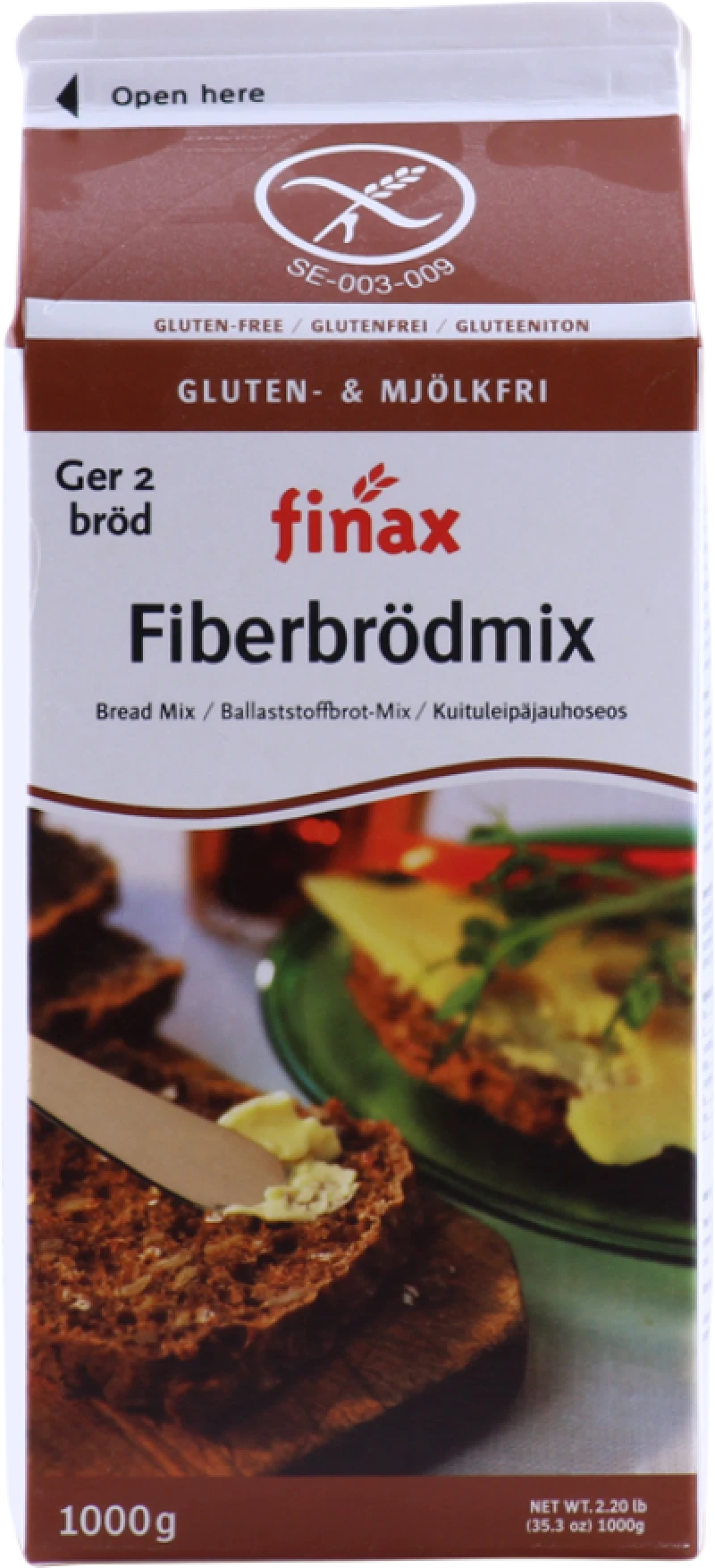 Fiberbrødmix