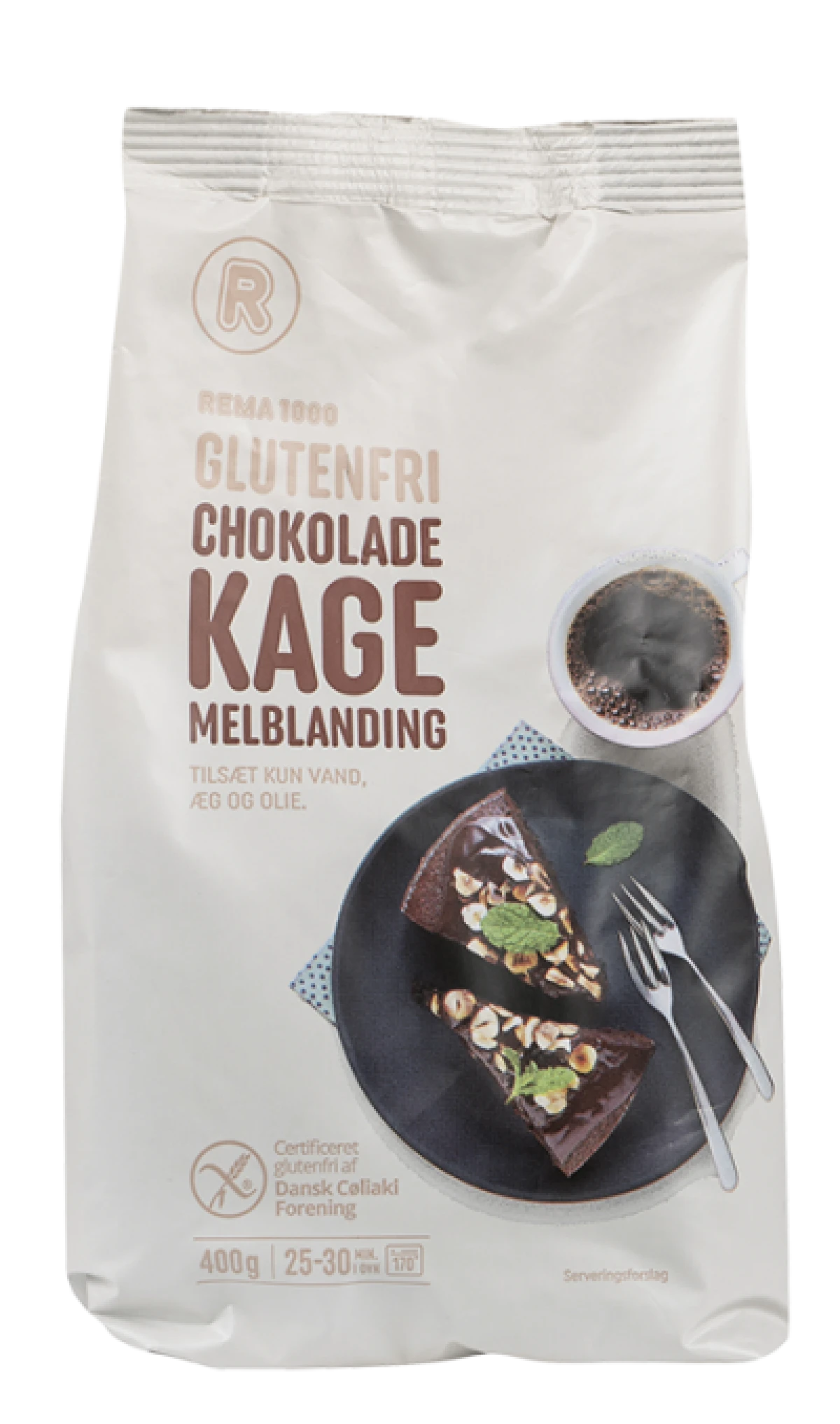 Chokoladekage Melblanding