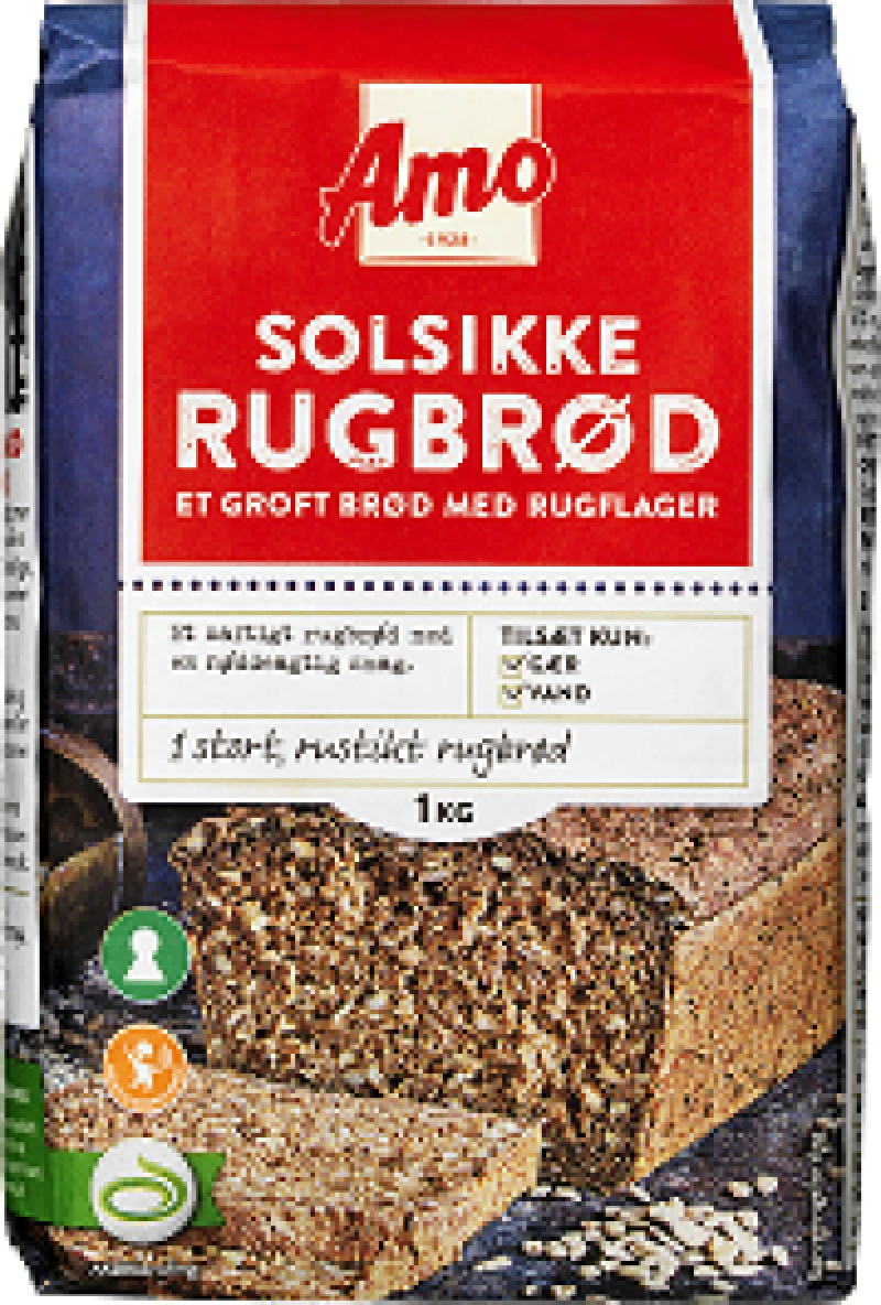 Solsikke rugbrødsbla