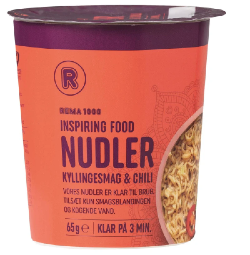 Nudler kylling og chili