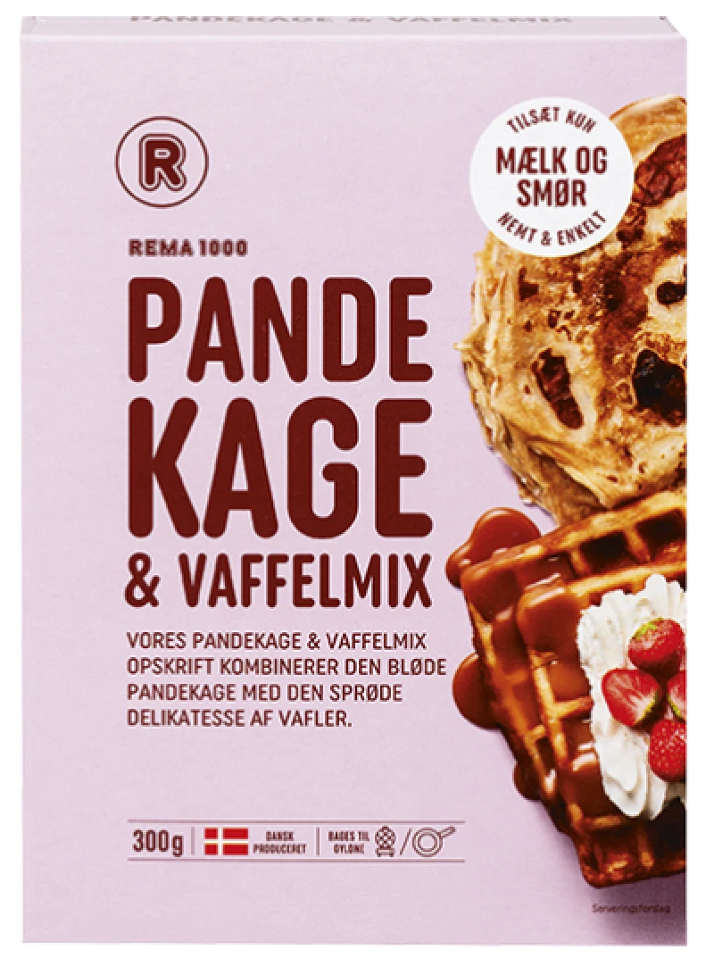 Pandekage og vaffel mix