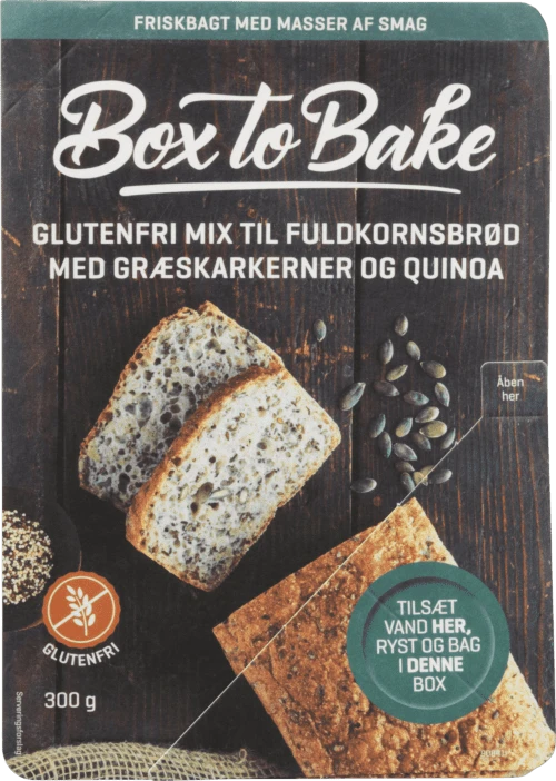 Fuldkornsbrød  glutenfri