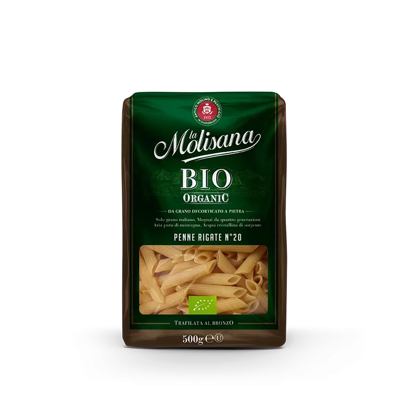 Økologiske penne rigate N° 20
