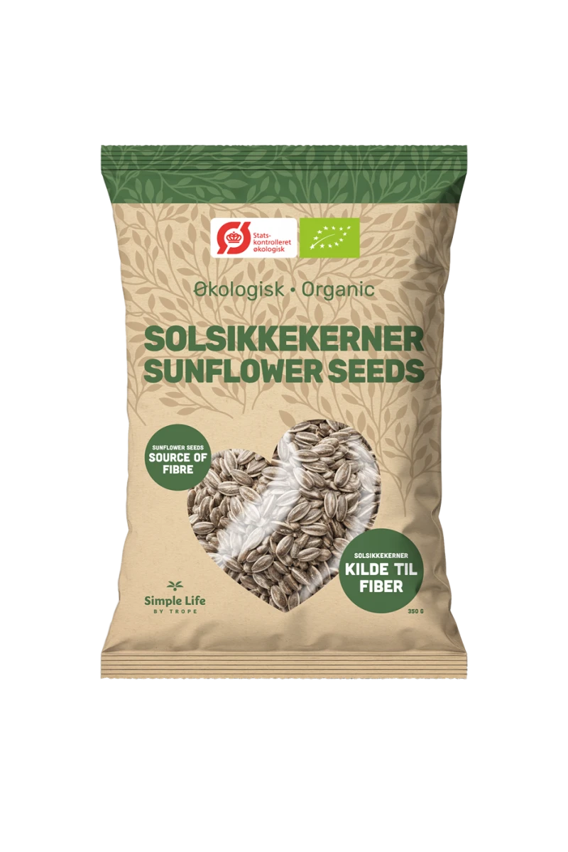 Økologiske solsikkekerner