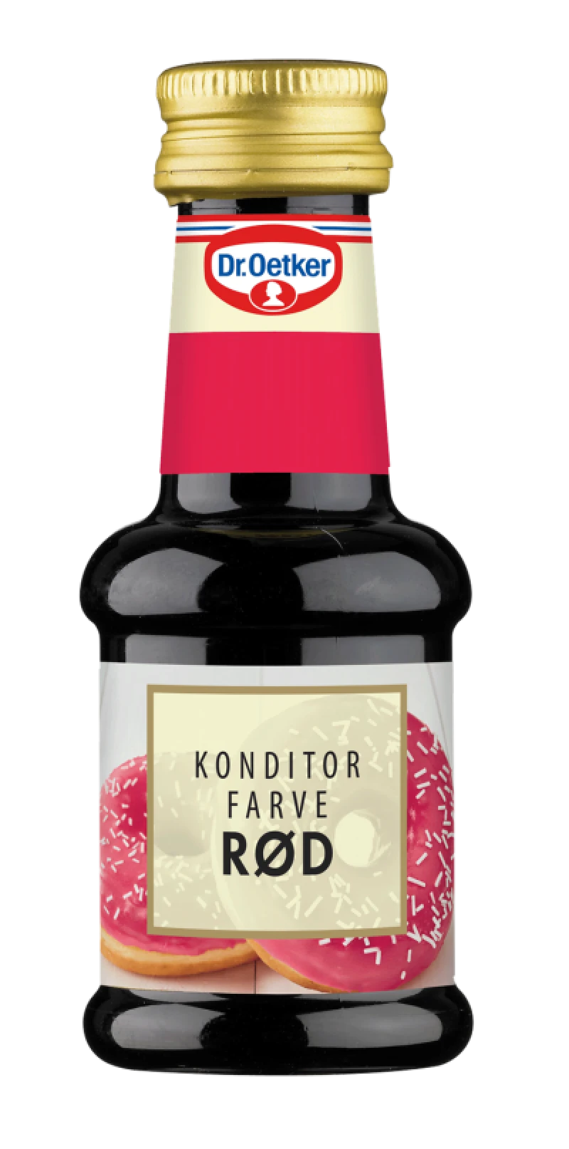 Konditorfarve rød