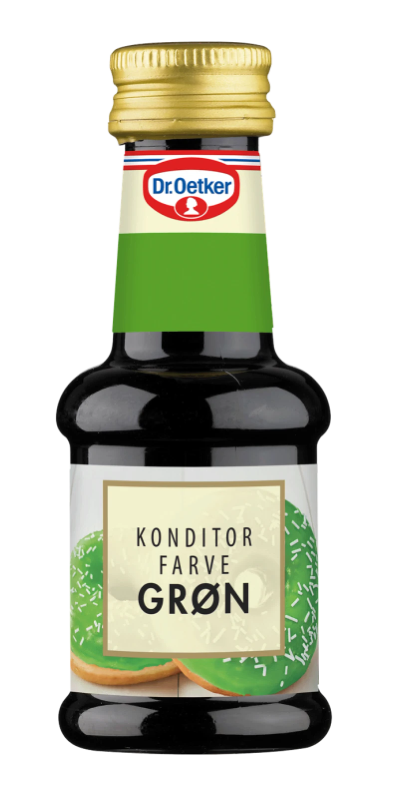 Konditorfarve grøn