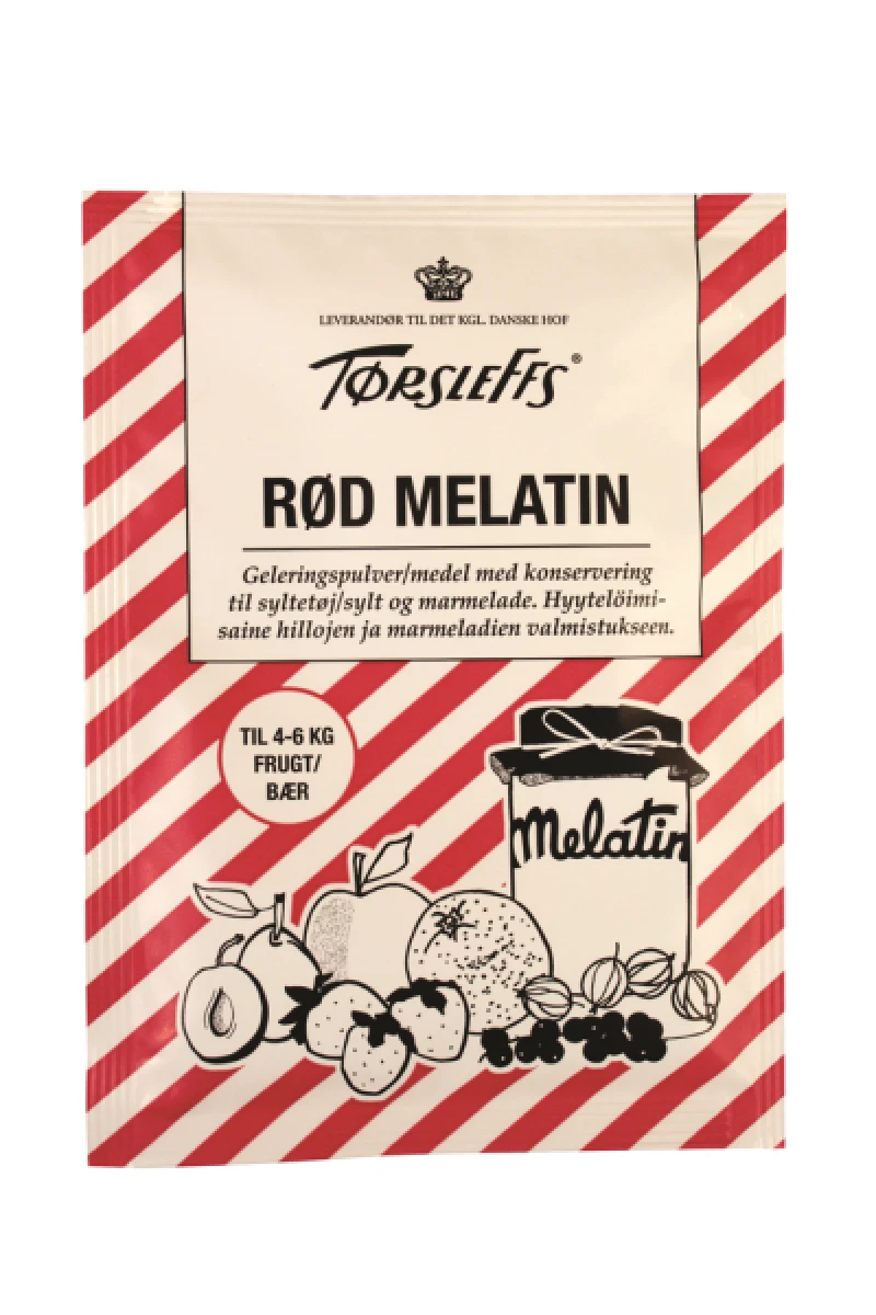 Rød melatin