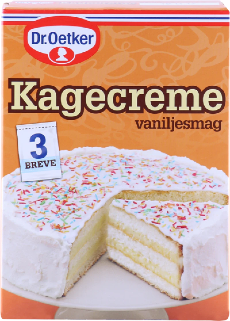 Kagecreme vanilje