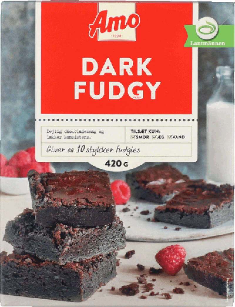 Dark fudgy