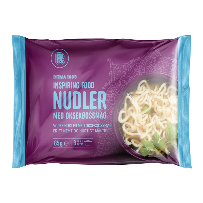 Nudler M/Oksesmag